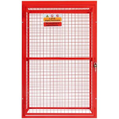 Klatka na butle gazowe MonsterShop - 181x116x57mm Czerwona - Magazyn gazów Klatka na butle gazowe MonsterShop - 181x116x57mm Czerwona - Magazyn gazów
