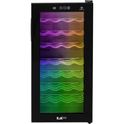 KuKoo Oriva LED Wine Cooler - Enfriador de vino KuKoo Oriva LED Wine Cooler - Enfriador de vino