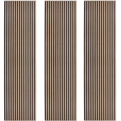Monster Shop - Wall Acoustic Panels - Light Walnut - 3 pcs Monster Shop - Wall Acoustic Panels - Light Walnut - 3 pcs