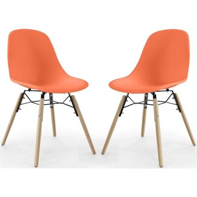 Privatefloor Skögur - Lot de 2 Chaises Scandinaves - Publicité Privatefloor Skögur - Lot de 2 Chaises Scandinaves - Publicité