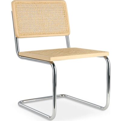 PRIVATEFLOOR - Bruna - Wood and Rattan - Dining chair PRIVATEFLOOR - Bruna - Wood and Rattan - Dining chair