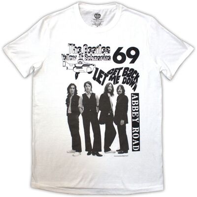 The Beatles 1969 Vit XXL T-shirt - Unisex The Beatles 1969 Vit XXL T-shirt - Unisex