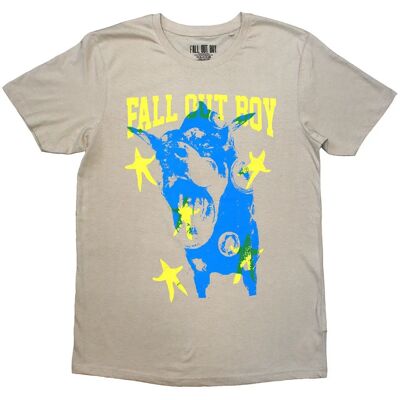 Fall Out Boy Hund T-shirt - Unisex Sand M Fall Out Boy Hund T-shirt - Unisex Sand M