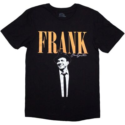 Frank Sinatra Frank Noir L - T-Shirt - Publicité Frank Sinatra Frank Noir L - T-Shirt - Publicité