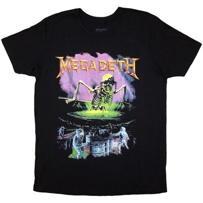 Megadeth Smutsig Svart T-Shirt - T-Shirt Megadeth Smutsig Svart T-Shirt - T-Shirt
