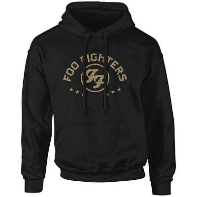 Foo Fighters Arched Stars Band Black Hoodie - Hoodies Foo Fighters Arched Stars Band Black Hoodie - Hoodies