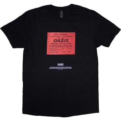 Oasis Svart Modell T-Shirt - Unisex - Officiell Licens Oasis Svart Modell T-Shirt - Unisex - Officiell Licens