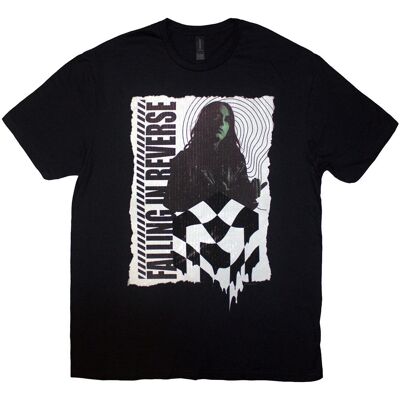 Falling In Reverse 21 Chequered Svart XXL - T-Shirt Falling In Reverse 21 Chequered Svart XXL - T-Shirt
