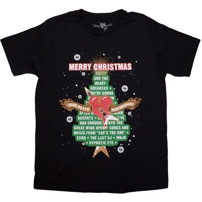 Tom Petty & The Heartbreakers God Jul T-Shirt Svart M Tom Petty & The Heartbreakers God Jul T-Shirt Svart M