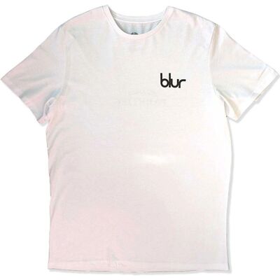 Blur XXL Vit Unisex T-shirt - Parklife Blur XXL Vit Unisex T-shirt - Parklife