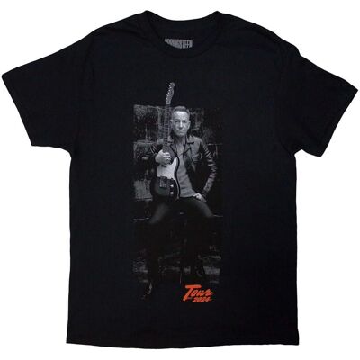 Bruce Springsteen 24 Wheel Black T-Shirt - T-Shirt Bruce Springsteen 24 Wheel Black T-Shirt - T-Shirt