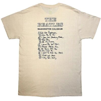 The Beatles Washington 64 Promo & Setlist XXL T-shirt The Beatles Washington 64 Promo & Setlist XXL T-shirt