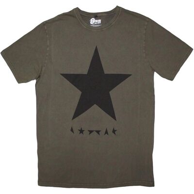 David Bowie Blackstar Limited Edition - T-Shirt, Green, XXL David Bowie Blackstar Limited Edition - T-Shirt, Green, XXL