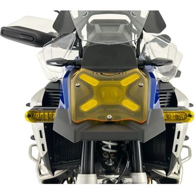 Copertura Faro Giallo Fluo Wrs di Alta Qualità per BMW R 1300 Gs Adventure 2024-2025 - Ricambio Moto Copertura Faro Giallo Fluo Wrs di Alta Qualità per BMW R 1300 Gs Adventure 2024-2025 - Ricambio Moto