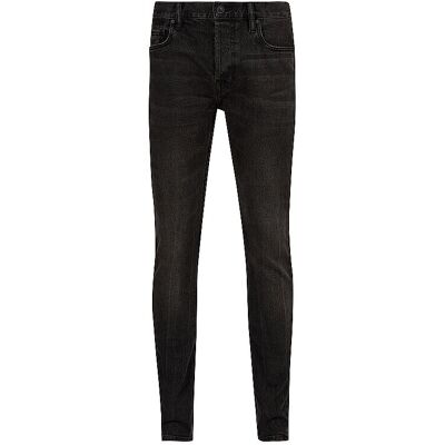 AllSaints Herren Cigarette Jeans Schwarz - Slim Fit AllSaints Herren Cigarette Jeans Schwarz - Slim Fit