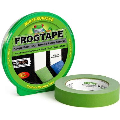 Cinta de Pintor Verde Frog Tape para Múltiples Superficies - Cinta de Enmascarar Cinta de Pintor Verde Frog Tape para Múltiples Superficies - Cinta de Enmascarar