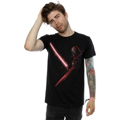 Star Wars Darth Vader Shadow T-Shirt - Heren Zwart 3X-Large Star Wars Darth Vader Shadow T-Shirt - Heren Zwart 3X-Large