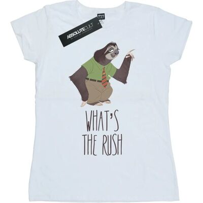Disney What's The Rush Biała Mała Koszulka Disney What's The Rush Biała Mała Koszulka
