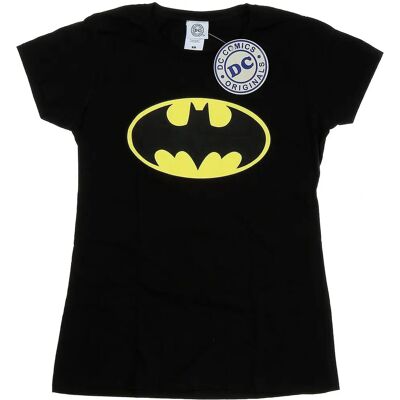 DC Comics Batman Logo Katoenen T-Shirt - T-Shirt DC Comics Batman Logo Katoenen T-Shirt - T-Shirt