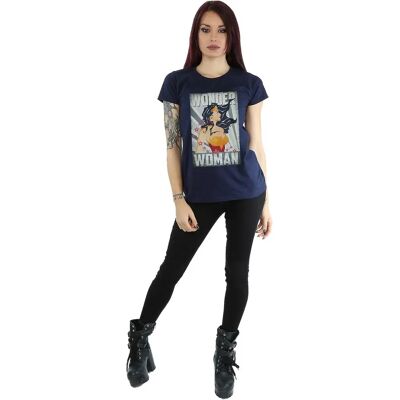 Koszulka Bawełniana Wonder Woman Plakat - XXL Koszulka Bawełniana Wonder Woman Plakat - XXL