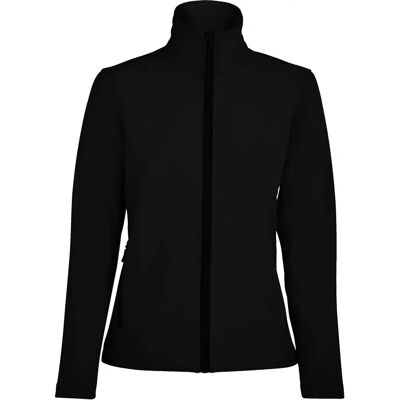 Sols Damen Race Softshell Jacke - Wasserabweisend, Schwarz, M Sols Damen Race Softshell Jacke - Wasserabweisend, Schwarz, M