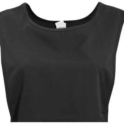Dennys - Tabard Apron - Black - L/XL - Apron Dennys - Tabard Apron - Black - L/XL - Apron