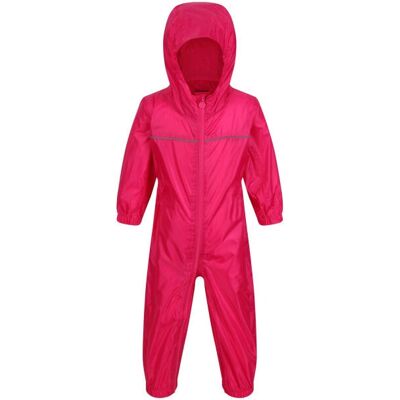 Regatta Regenpak voor Baby/Kind - Roze/Multicolor - Maat 2-3 Jaar - Alles-in-één Regatta Regenpak voor Baby/Kind - Roze/Multicolor - Maat 2-3 Jaar - Alles-in-één