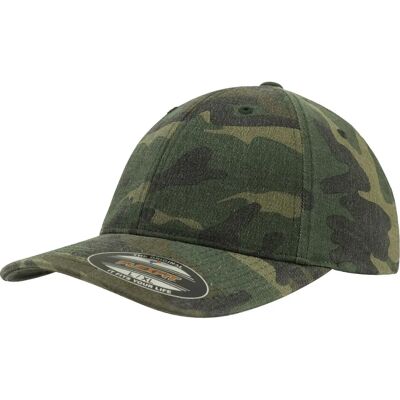 Casquette de Baseball Camouflage Vert Flexfit - Unisexe Casquette de Baseball Camouflage Vert Flexfit - Unisexe