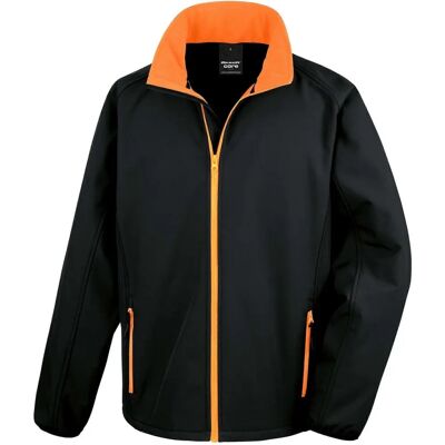 Result Core Printable Softshell Jacket - Windproof, Warm, Water-Resistant Result Core Printable Softshell Jacket - Windproof, Warm, Water-Resistant