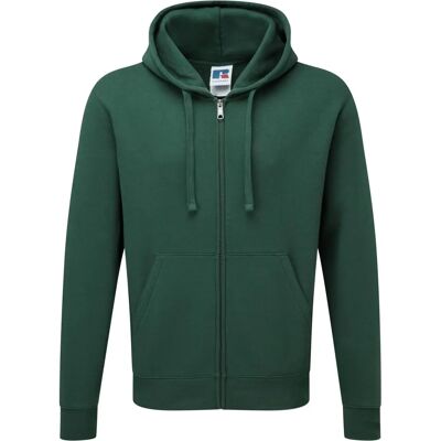 Russell Athletic Mens Authentic Full Zip Hooded Sweatshirt - Green - Small Russell Athletic Mens Authentic Full Zip Hooded Sweatshirt - Green - Small