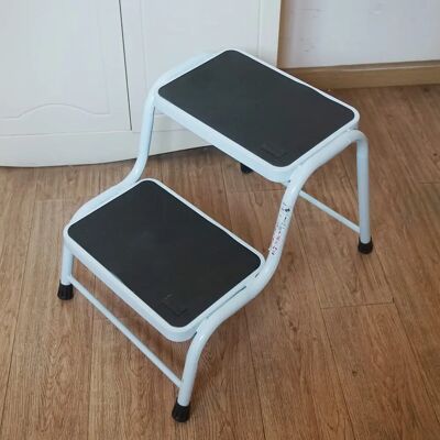 Gr8 Home Double Step Ladder Steel Non Slip - Step Ladder Gr8 Home Double Step Ladder Steel Non Slip - Step Ladder
