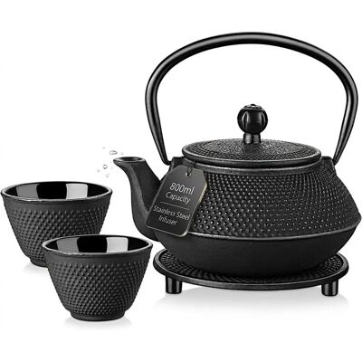 Gr8 Home - 5 in 1 Tetsubin - 800ml - Tea Pot Set Gr8 Home - 5 in 1 Tetsubin - 800ml - Tea Pot Set