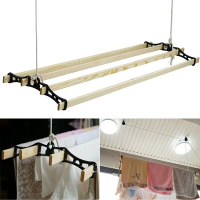 Gr8 Home - Edwardian Clothes Airer - 4 Lath - Clothes Airer Gr8 Home - Edwardian Clothes Airer - 4 Lath - Clothes Airer