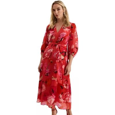 Phase Eight Federica Floral Dress - Pink - Midi Dress Phase Eight Federica Floral Dress - Pink - Midi Dress
