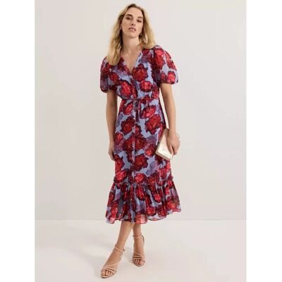 Phase Eight Francesca Blumenmidi-Kleid - Midi Kleid Phase Eight Francesca Blumenmidi-Kleid - Midi Kleid