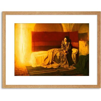 Artery8 - Tanner - light oak - 9X7 Inch - Wall Art Print Artery8 - Tanner - light oak - 9X7 Inch - Wall Art Print