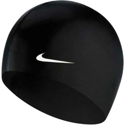 Bonnet de natation Nike noir/blanc - Résistant au chlore - Hypoallergénique - Durable - Taille unique Bonnet de natation Nike noir/blanc - Résistant au chlore - Hypoallergénique - Durable - Taille unique