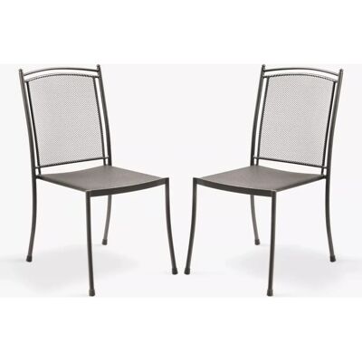 KETTLER - Henley - Iron Grey - Wrought iron & steel - Garden chair KETTLER - Henley - Iron Grey - Wrought iron & steel - Garden chair