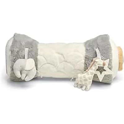 Mamas & Papas Rollo de Tummy Time Gris - Bienvenido al Mundo del Elefante Mamas & Papas Rollo de Tummy Time Gris - Bienvenido al Mundo del Elefante