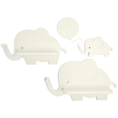 Mamas & Papas Elephant Shelves & Nightlight - Nightlight with Shelves Mamas & Papas Elephant Shelves & Nightlight - Nightlight with Shelves