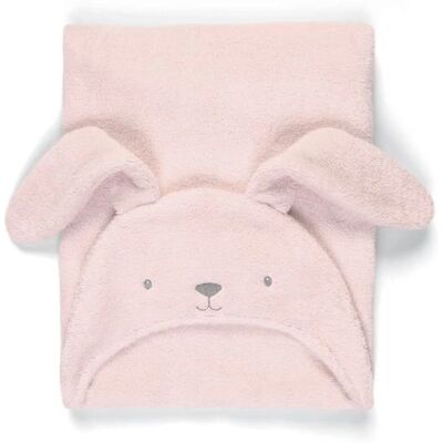 Mamas & Papas Hooded Baby Towel - Pink Bunny - Hooded Baby Towel Mamas & Papas Hooded Baby Towel - Pink Bunny - Hooded Baby Towel