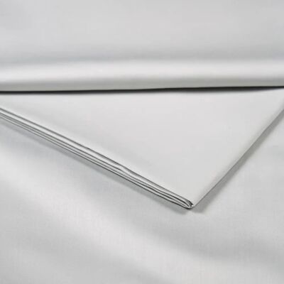 Christy - 400TC Luxury Cotton Sateen - Light Grey - Sheet Christy - 400TC Luxury Cotton Sateen - Light Grey - Sheet