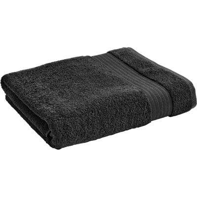Christy Organic Eco Twist Badetuch - Türkische Baumwolle, Grau, 90x150cm Christy Organic Eco Twist Badetuch - Türkische Baumwolle, Grau, 90x150cm