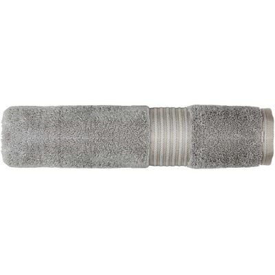 Christy Supreme Hygro Silber Große Baumwoll-Handtücher - Bad-Accessoire Christy Supreme Hygro Silber Große Baumwoll-Handtücher - Bad-Accessoire