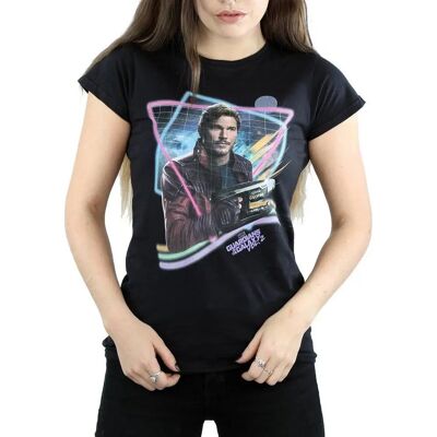 Marvel Star Lord Neon T-Shirt - T-Shirt Marvel Star Lord Neon T-Shirt - T-Shirt