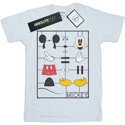 Koszulka Disney Mickey Mouse Kit Budowlany Biała Mała Koszulka Disney Mickey Mouse Kit Budowlany Biała Mała