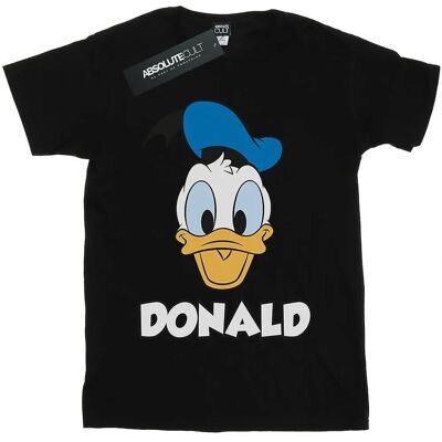 Disney Donald Duck Gezicht Katoenen T-Shirt - Casual Disney Donald Duck Gezicht Katoenen T-Shirt - Casual