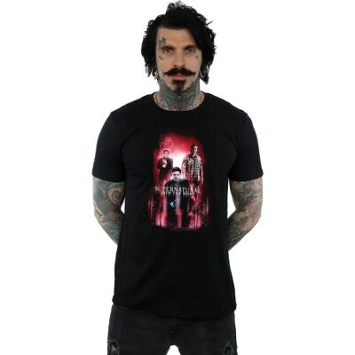 Supernatural Schwarzes XX-Large Herren T-Shirt Supernatural Schwarzes XX-Large Herren T-Shirt