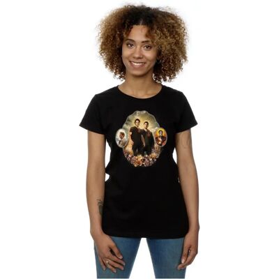 Supernatural Czarny X-Large Świątynia T-Shirt - Odzież Supernatural Czarny X-Large Świątynia T-Shirt - Odzież