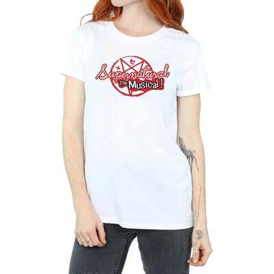 Supernatural Weiß XXX-Large Herren T-Shirt Supernatural Weiß XXX-Large Herren T-Shirt